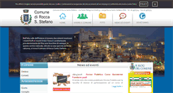 Desktop Screenshot of comune.roccasantostefano.rm.it