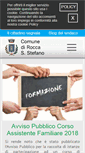Mobile Screenshot of comune.roccasantostefano.rm.it