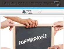 Tablet Screenshot of comune.roccasantostefano.rm.it